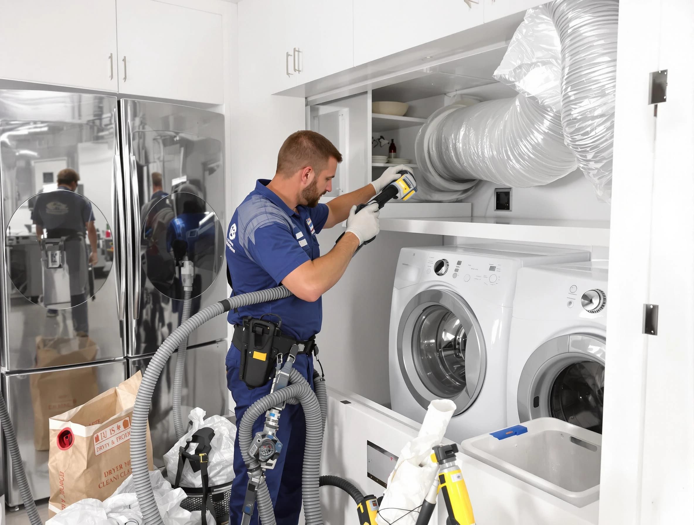 Professional duct cleaning by West Bountiful Dryer Vent Cleaning in West Bountiful