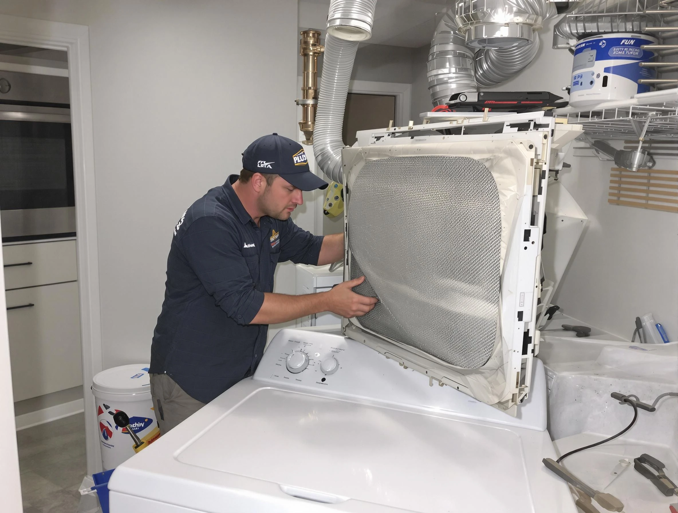 Expert vent cover replacement by West Bountiful Dryer Vent Cleaning in West Bountiful